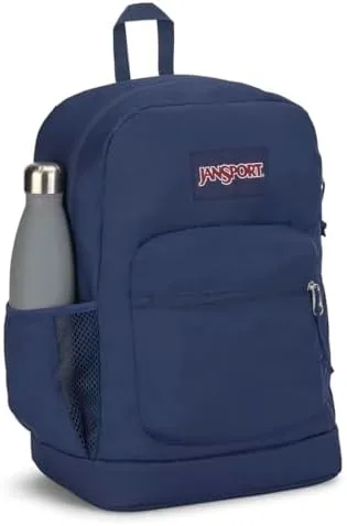 Open main compartment showing the padded laptop sleeve and its position