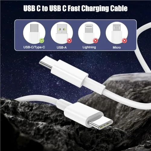 Close view of a LOFPYE USB C connector plugged into a smartphone