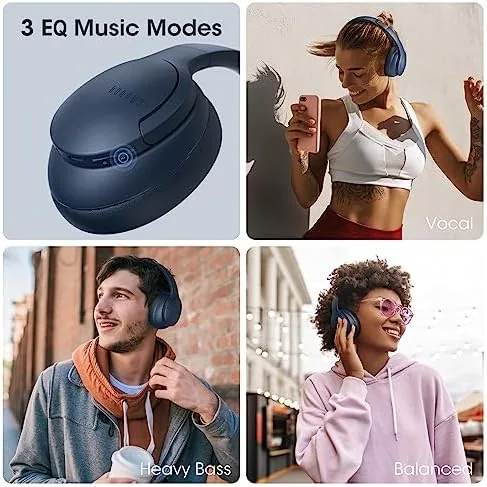 The DOQAUS Wireless Headphones Over Ear, Bluetooth Headphones, APP Control | in real use