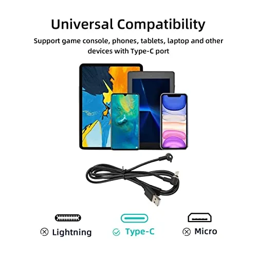 Magnetic tip of the charging cable detached from a Sense controller showing the connector
