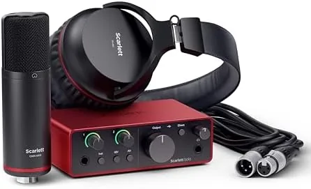 Focusrite Scarlett Solo Studio 4th Gen USB Audio Interface Bundle for the Songwriter, Guitarist Review: Tested and Rated