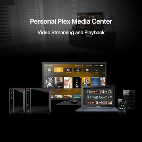 The Asustor AS5402T, 2 Bay NAS, Intel Quad-Core 2.0GHz CPU, 4X in real use