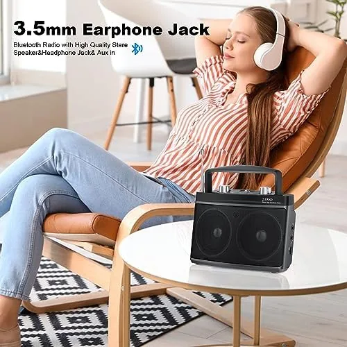 Close look at the Portable AM FM Radio with Best Reception, Transistor Radio with build quality