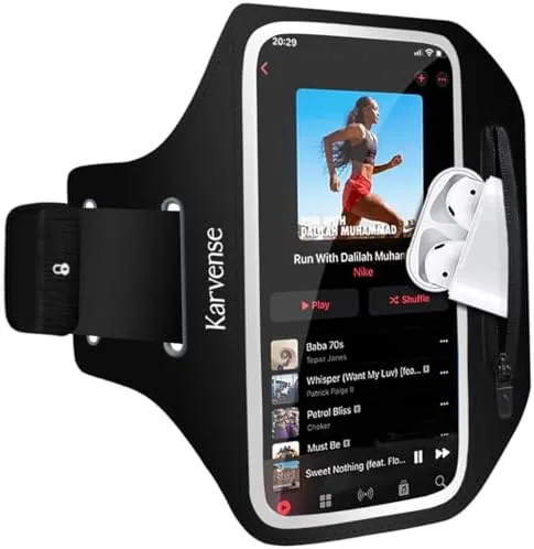 Running Phone Holder, Arm Band for Running for iPhone & Samsung Galaxy, Cell Phone Review: Tested and Rated