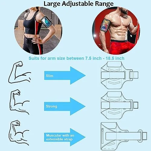 The Running Phone Holder, Arm Band for Running for iPhone & compared in context
