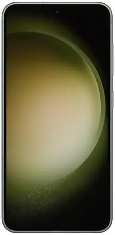 Close look at the Samsung Galaxy S23, 128GB, Green - Unlocked (Renewed) build quality