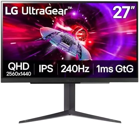 LG 27GR83Q-B 27-inch Ultragear QHD (2560x1440) IPS Gaming Monitor, 240Hz, 1ms, DisplayHDR 400, G-Sync Review: Tested and Rated