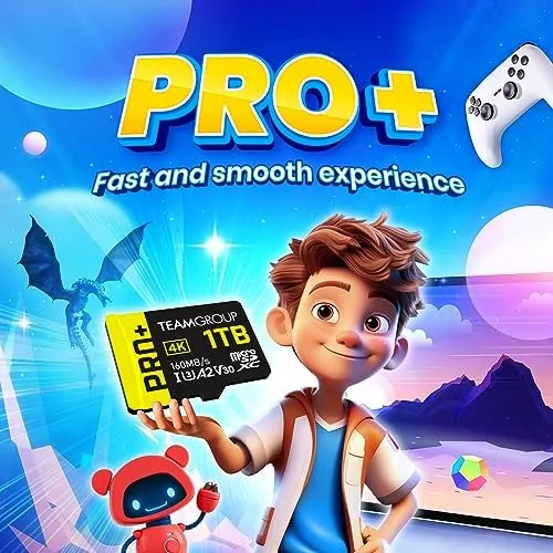 Close look at the TEAMGROUP A2 Pro Plus Card 1TB Micro SDXC UHS-I U3 build quality