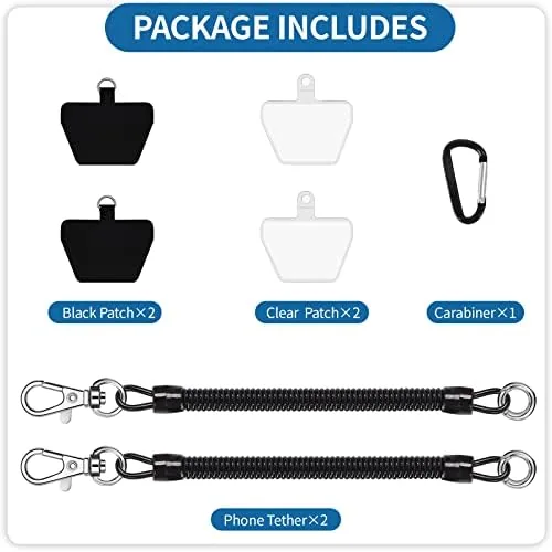 The Doormoon Phone Lanyard Tether with 4 Patch, Cell Phone Lanyard in real use