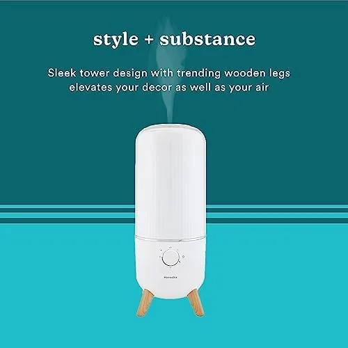 Another view of the Homedics Ultrasonic Humidifier, Bedrooms and Home Offices, 0.97-Gallon Tank |