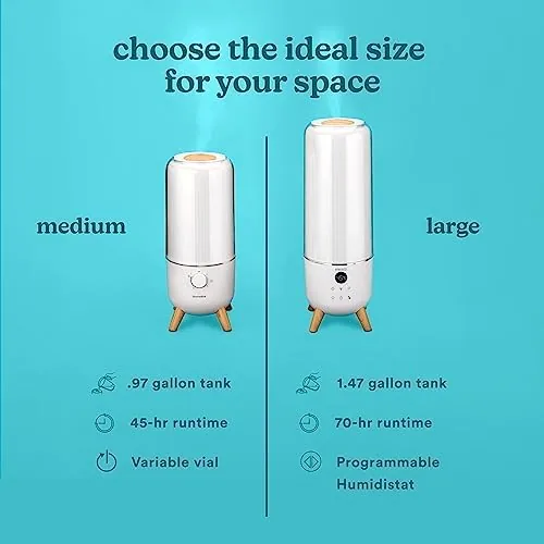 Testing the Homedics Ultrasonic Humidifier, Bedrooms and Home Offices, 0.97-Gallon Tank | over two weeks