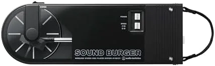 Overview of the Audio-Technica AT-SB727 Sound Burger Portable Bluetooth Turntable, Black