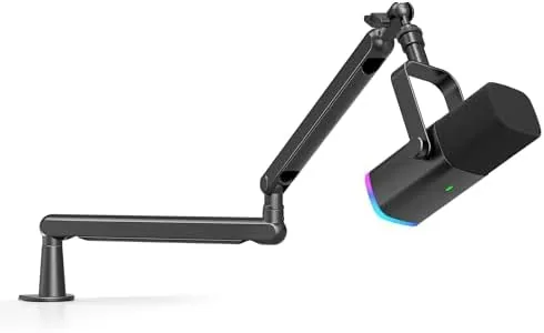 FIFINE Gaming Microphone and Low Profile Arm Stand Bundle, XLR/USB Dynamic Mic with Mute Review: Tested and Rated