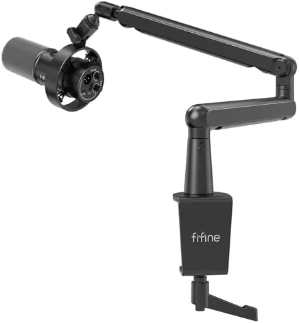 FIFINE Dynamic Microphone and Low Profile Arm Stand Set, XLR/USB Podcast Recording PC Mic Review: Tested and Rated