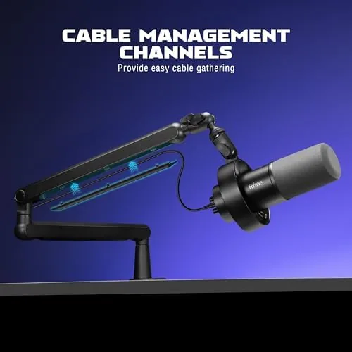 The FIFINE Dynamic Microphone and Low Profile Arm Stand Set, XLR/USB compared in context