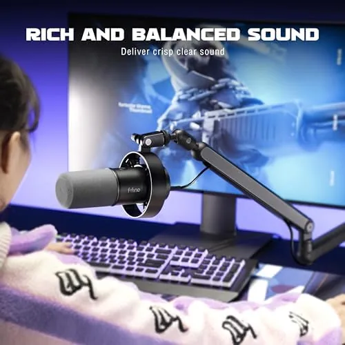 Testing the FIFINE Dynamic Microphone and Low Profile Arm Stand Set, XLR/USB over two weeks