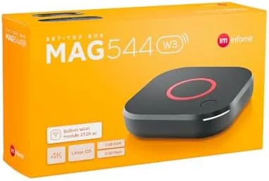 Infomir MAG544w3 4K Linux Set-Top Box, Dual-Band Wi-Fi, HDR, HDMI 2.1 Review: Tested and Rated