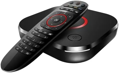 Detail shot of the Infomir MAG544w3 4K Linux Set-Top Box, Dual-Band Wi-Fi, HDR, HDMI 2.1 features