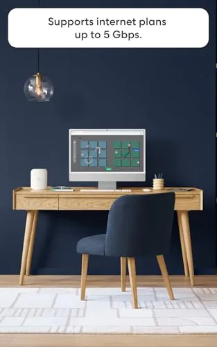 A family living room with the eero nodes placed around the home
