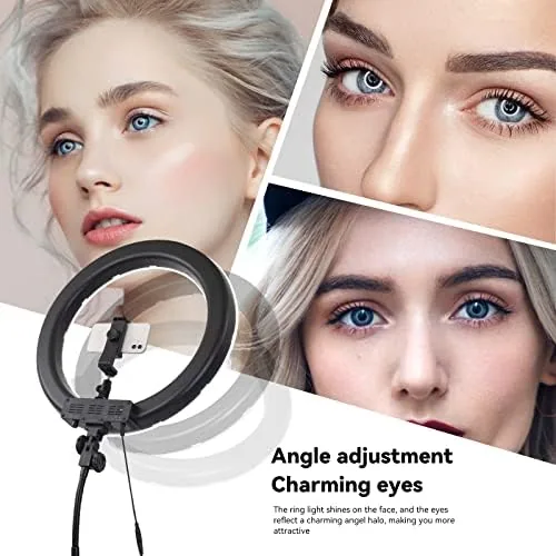 The 18-Inch Ring Light, 55W Dimmable 5500K Light with 240 LEDs compared in context
