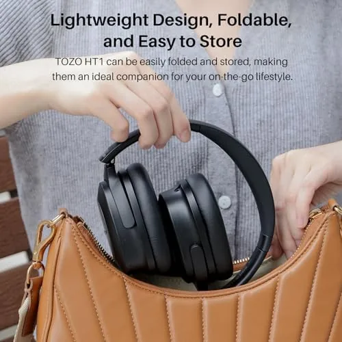 The TOZO Hybrid Active Noise Cancelling Headphones, Wireless Over Ear Bluetooth compared in context