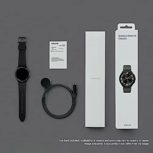 Galaxy Watch 6 Classic displaying a workout tracking screen