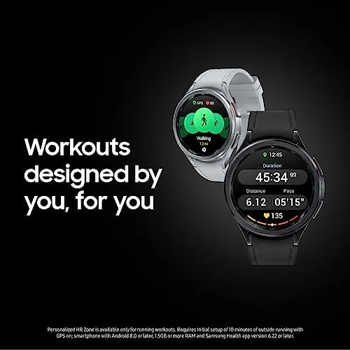 Galaxy Watch 6 Classic compared alongside a standard Galaxy Watch and an Apple Watch