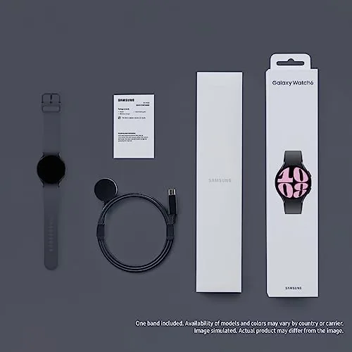 Close-up of the Galaxy Watch 6 display showing heart rate zones