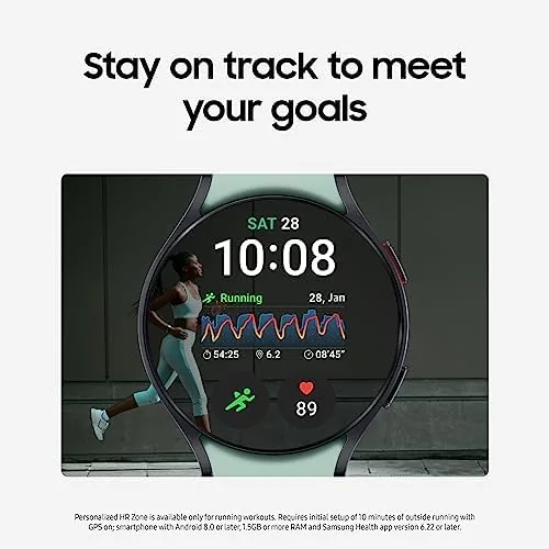 The back of the Galaxy Watch 6 showing the heart rate and BIA sensors