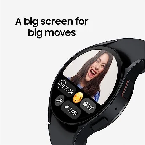 The Galaxy Watch 6 on a wrist during an outdoor run