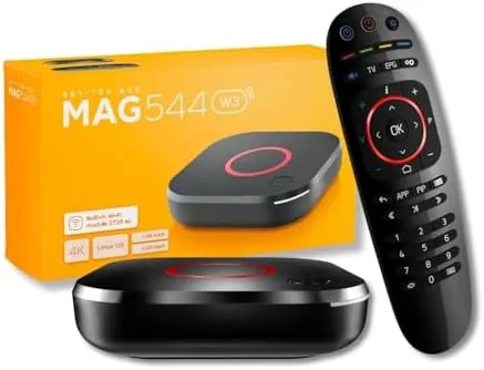 Overview of the Raxxio MAG544w3 Set-Top Box ,  4K HDR Streaming Media Player