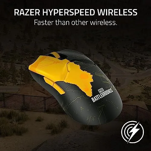 Hand gripping the Viper V2 Pro during a fast paced gaming session