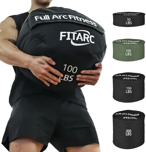 Sandbag Workout Bag,Sand Bags for Weight Training,Sandbags for Fitness,Sandbags for Weight Training,Round Sandbag,Cross-Training & Review: Tested and Rated
