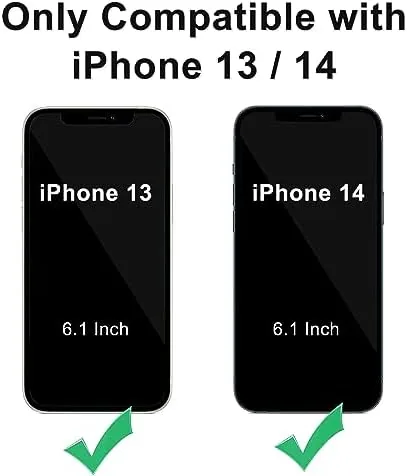 Close look at the DEERLAMN Case for iPhone 13/iPhone 14 6.1-Inch with Slide Camera build quality