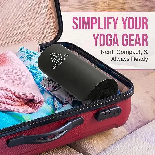 Another view of the Kinesis Yoga Knee Pad Cushion - 0.6 Inch (15mm) Thick