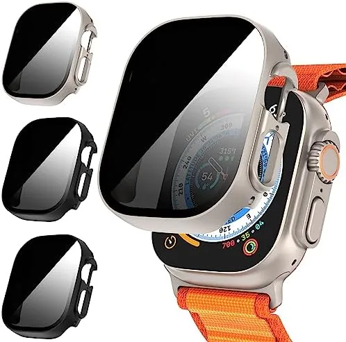 Overview of the Suoman for Apple Watch Ultra 3/2/1 49mm Privacy Screen Protector