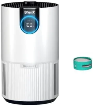 Shark Clean Sense Air Purifier with Odor Neutralizer, HP132, White | HEPA-Exceeding Filter, 500 Review: Tested and Rated