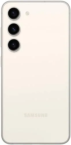 Close up of the Cream back panel and floating camera lenses