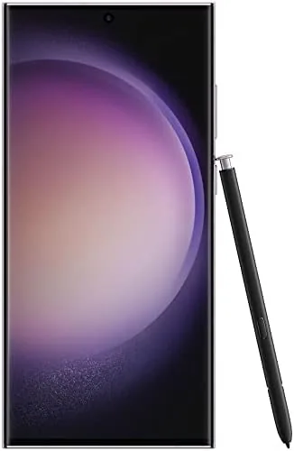 Close look at the Samsung Galaxy S23 Ultra 5G, US Version, 256GB, Lavender - AT&T (Renewed) build quality