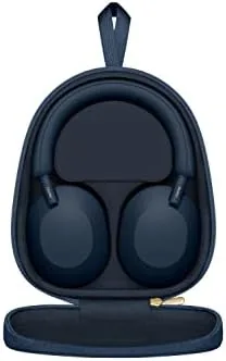 WH-1000XM5 worn on a city street in use