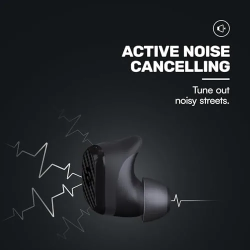 The Raycon Impact Earbuds Military-Grade Impact Resistant, IP67 Bluetooth Earbuds with compared in context