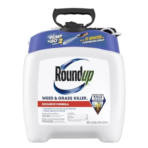Roundup Weed & Grass Killer4 with Pump 'N Go 2 Sprayer, 1.33 gal. | Review: Tested and Rated