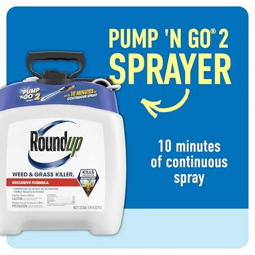 Another view of the Roundup Weed & Grass Killer4 with Pump 'N Go 2