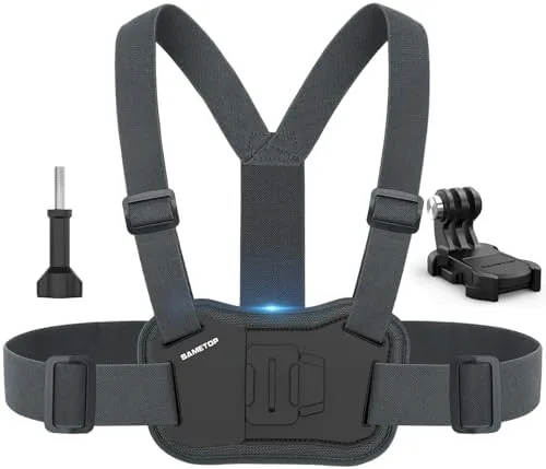 Chest Mount Harness Strap Chesty Body Mount for GoPro DJI Osmo | for Go Review: Tested and Rated