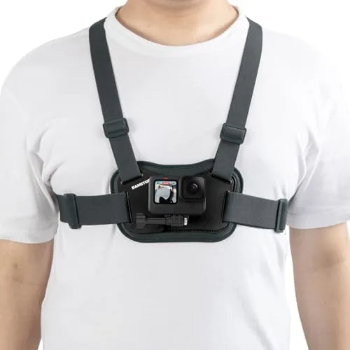 The Chest Mount Harness Strap Chesty Body Mount for GoPro DJI compared in context