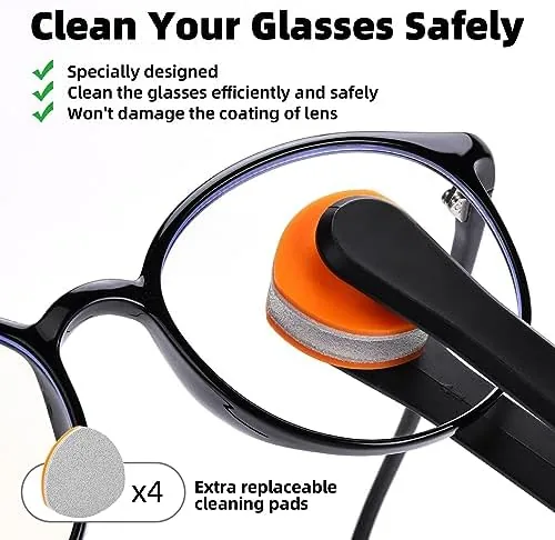 Close look at the Glasses Cleaner Eyeglass Cleaning Kit with Anti Fog Spray, Microfiber build quality