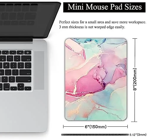 Close look at the Small Mouse Pad, Mini Mouse Pad 6 X 8 Inch build quality