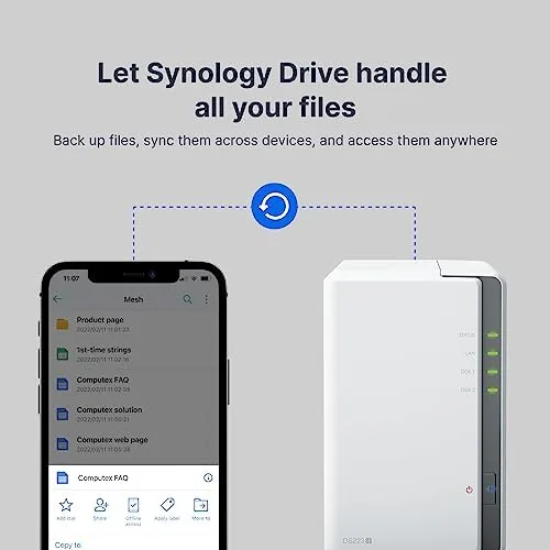 The Synology 2-Bay DiskStation DS223j (Diskless) in real use