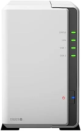 Testing the Synology 2-Bay DiskStation DS223j (Diskless) over two weeks