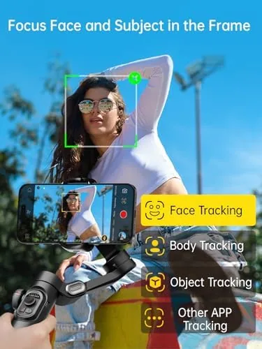 Close look at the AOCHUAN Smart XE 3-Axis Phone Gimbal Stabilizer for iPhone | build quality